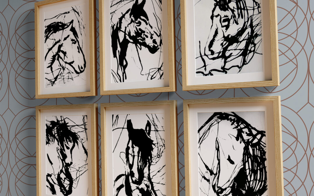 Stampe d’arte Carborundum Cavalli