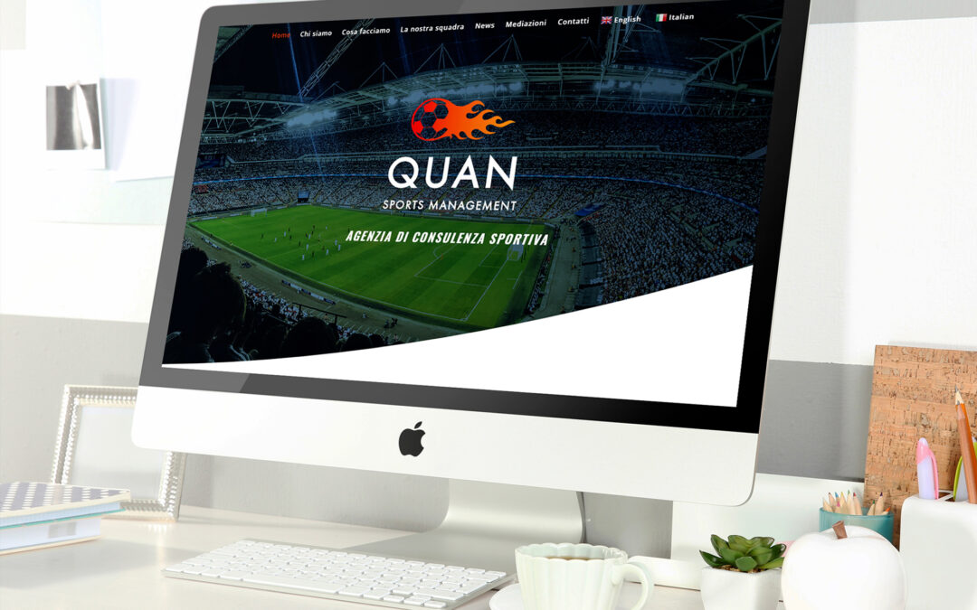 Sito web Quan Sports Management