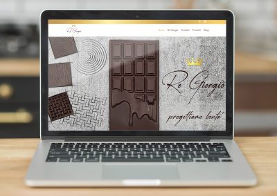 Sito web Re Giorgio Cioccolato