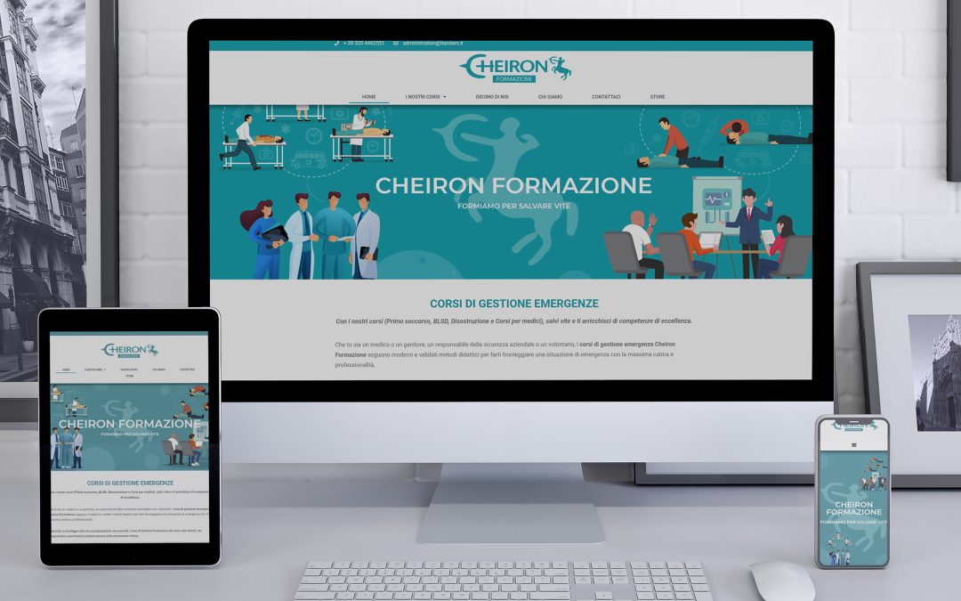 Restyling Website Cheiron Formazione