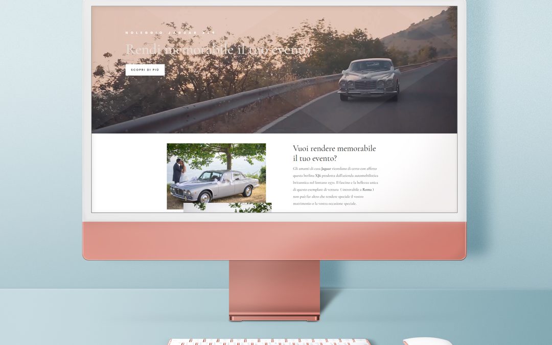 E-commerce Noleggio Jaguar Matrimoni